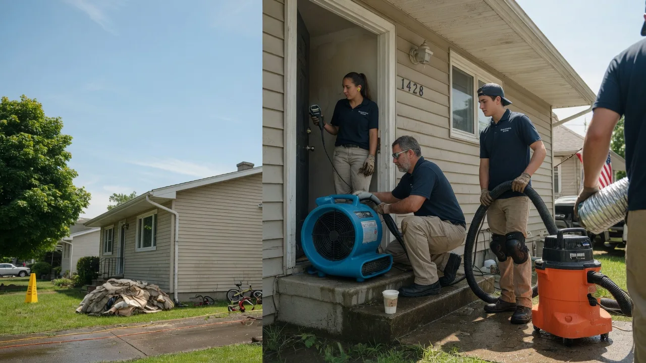 Water Damage Restoration in Lawrenceville, IL near me